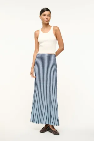 ALEIDA SKIRT | NAVY CLEAR BLUE