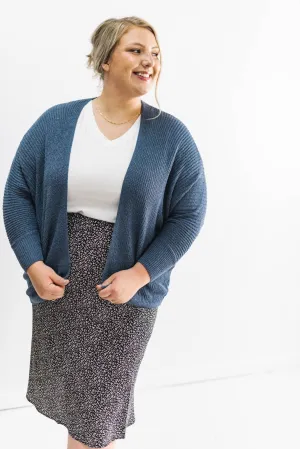 Aria Curvy Dolman Sleeve Cardigan