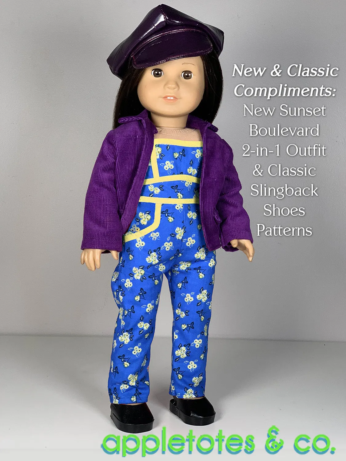 Bailey Jacket 18 Inch Doll Sewing Pattern