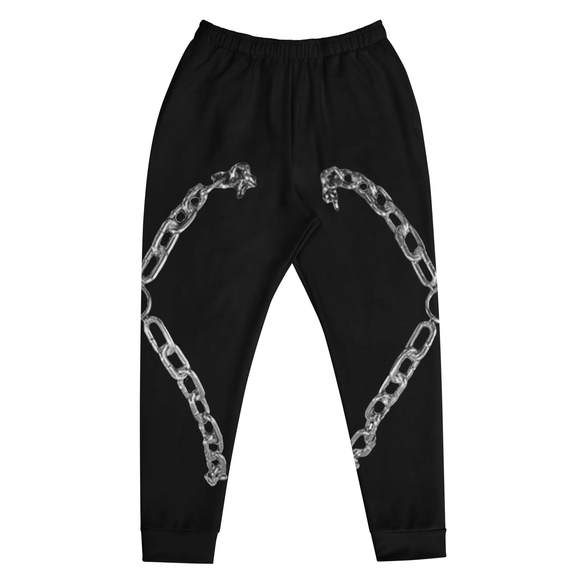 Black Chain Sweatpants