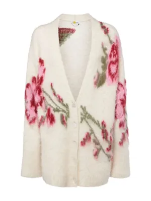 Blumarine   Maxi knit cardigan 