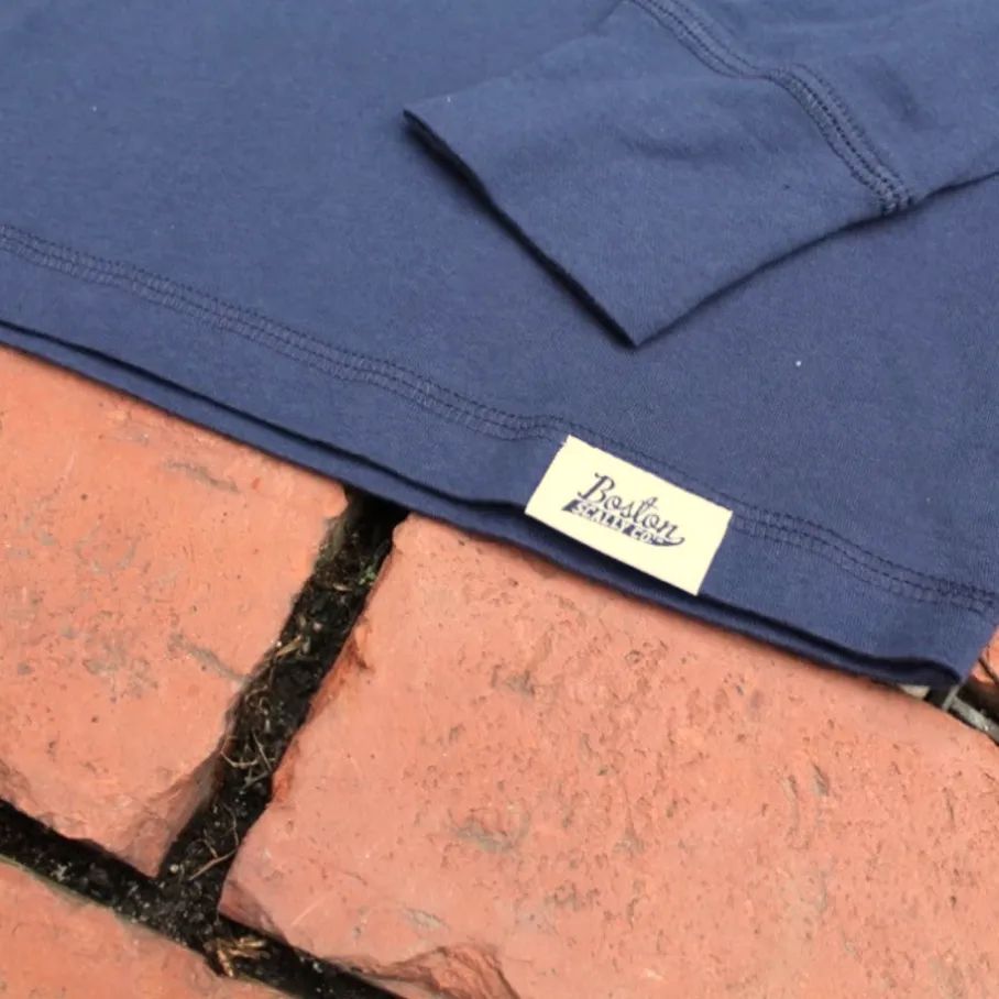 Boston Scally The Worker Henley - Blue