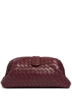 Bottega Veneta   Maxi Lauren leather clutch 