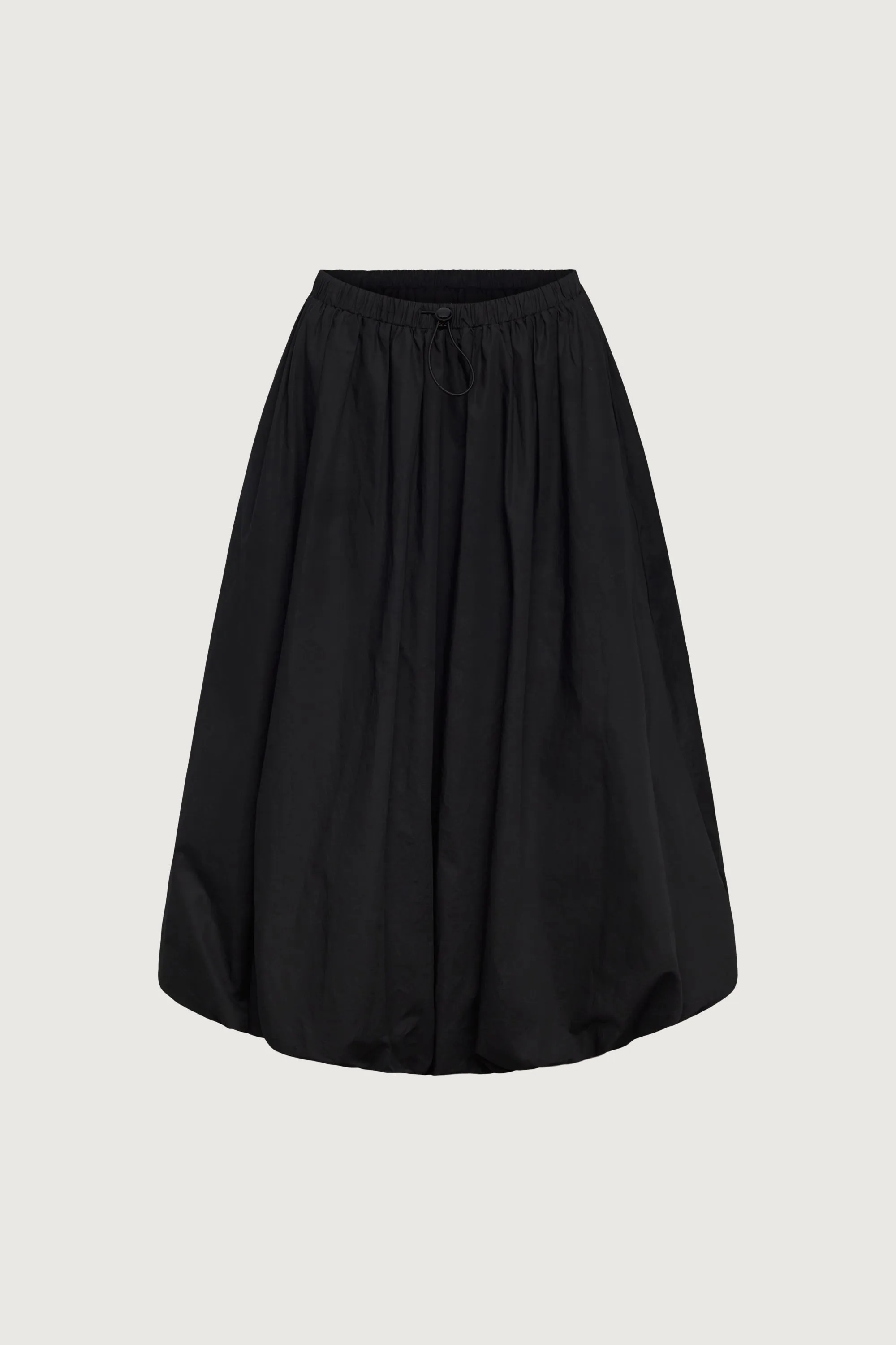 BUBBLE HEM MAXI SKIRT