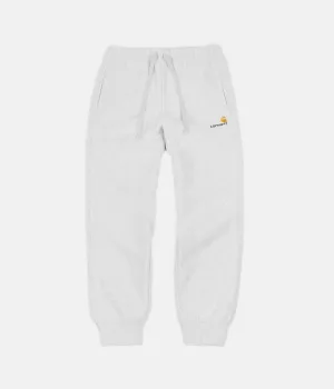 Carhartt American Script Sweatpants - Ash Heather