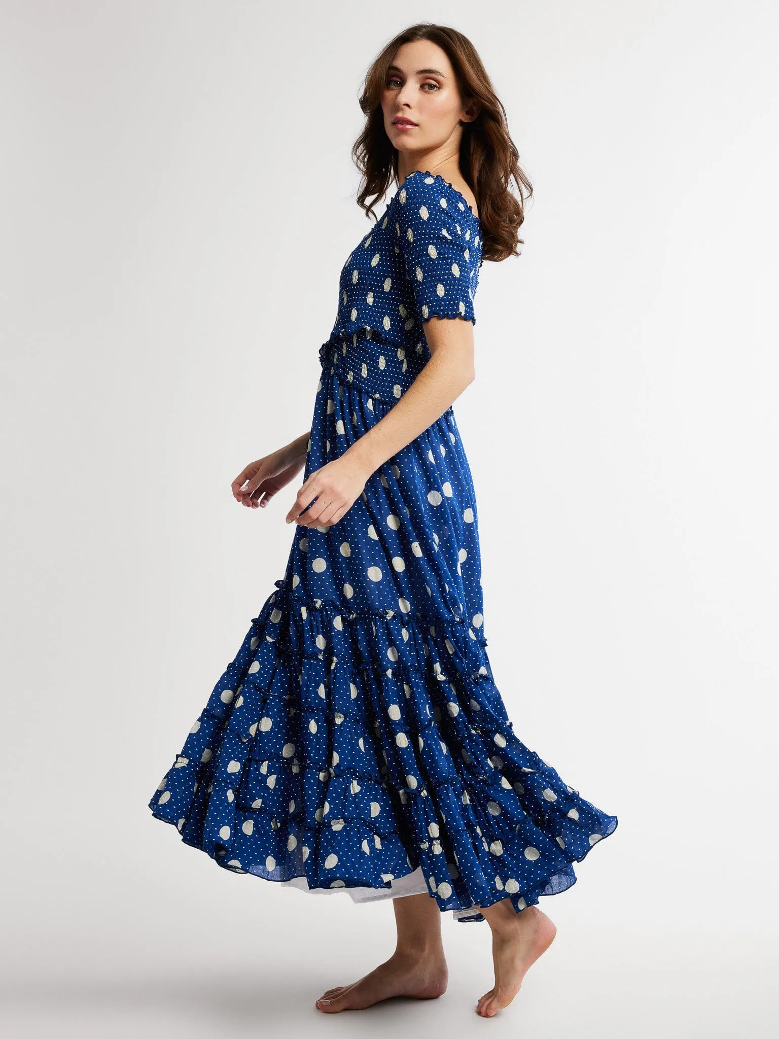 Celia Dress in Summer Moon