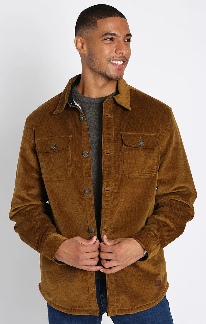 Concord Sherpa Lined Corduroy Shirt Jacket