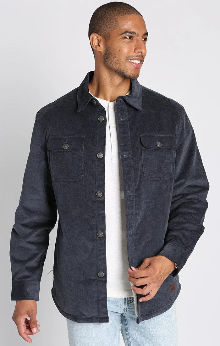 Concord Sherpa Lined Corduroy Shirt Jacket