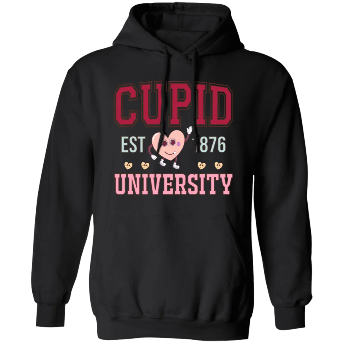 Cupid University Pullover Hoodie