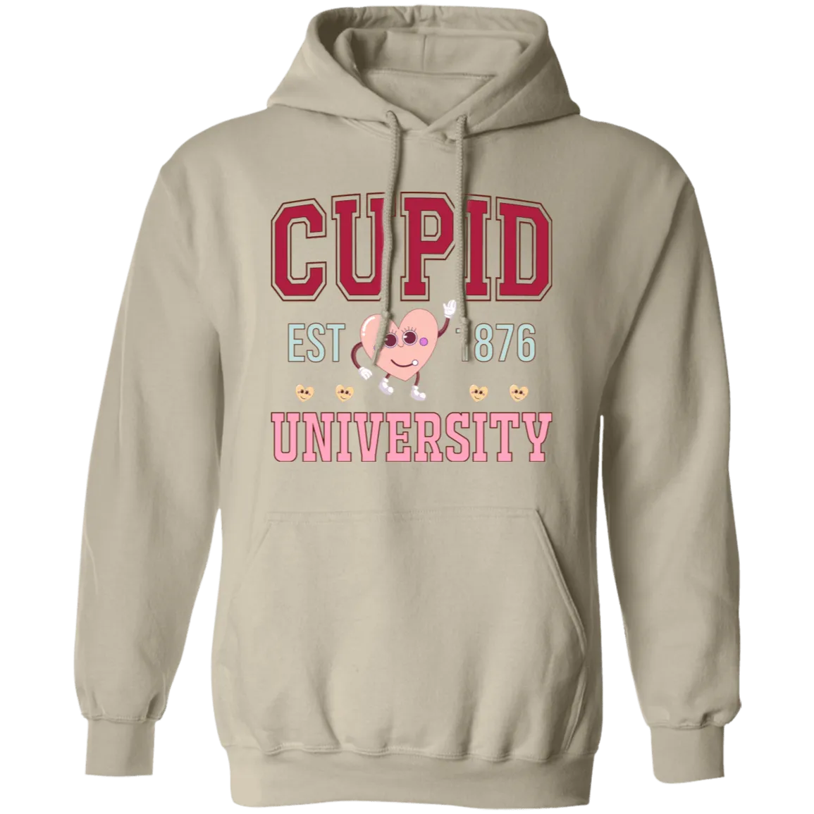 Cupid University Pullover Hoodie