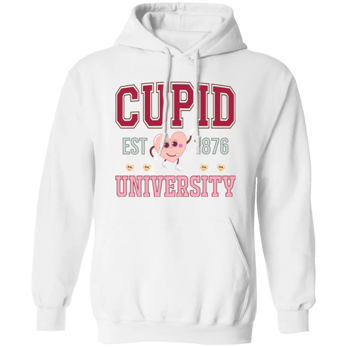 Cupid University Pullover Hoodie