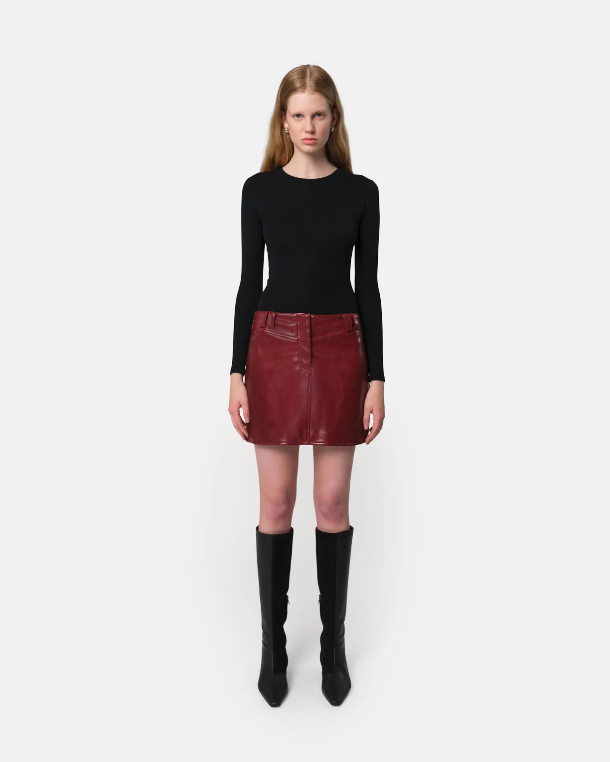 Dani Skirt Crimson