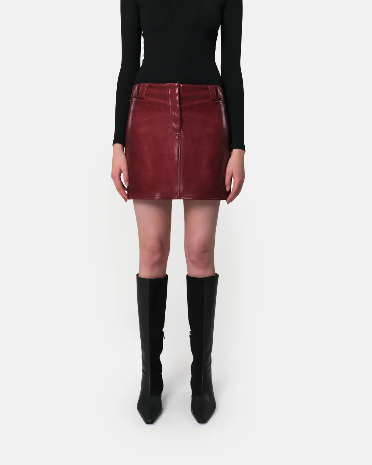 Dani Skirt Crimson