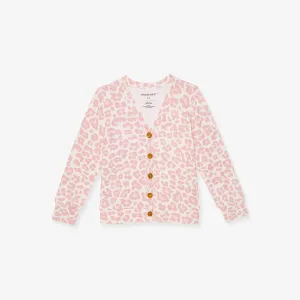 Delaney French Terry Button Cardigan