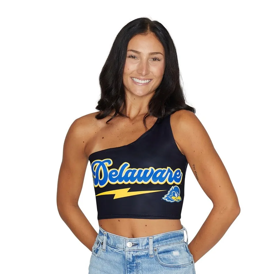 Delaware Lightning One Shoulder Top