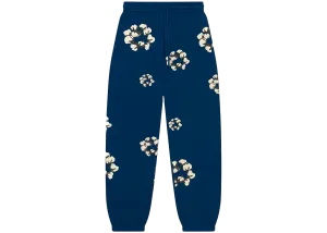 Denim Tears x CPFM Cactus Tears Wreath Sweatpants Navy