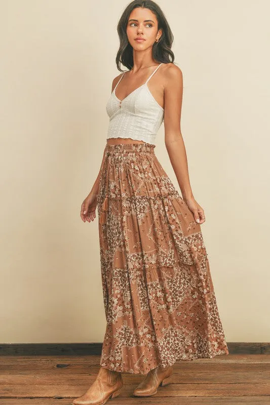 Espresso Maxi Skirt