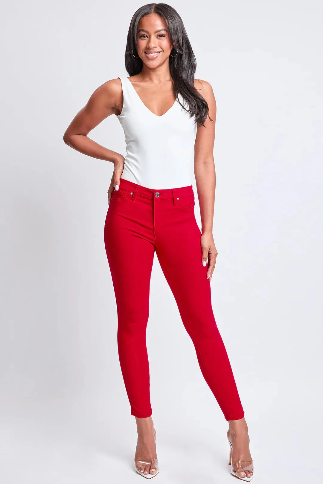 Forever Color YMI Hyperstretch Mid-Rise Skinny Jeans