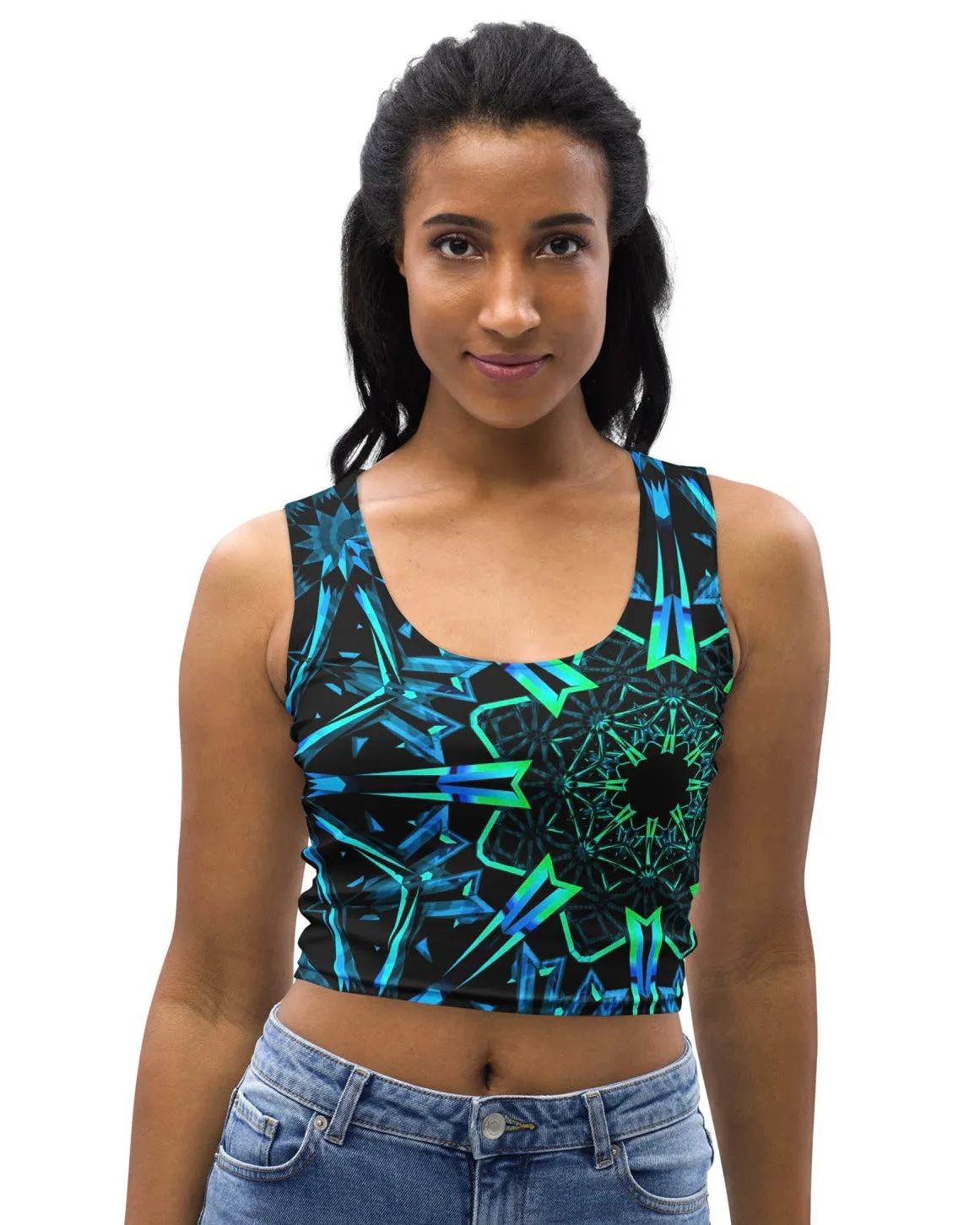 Fractals Crop Top