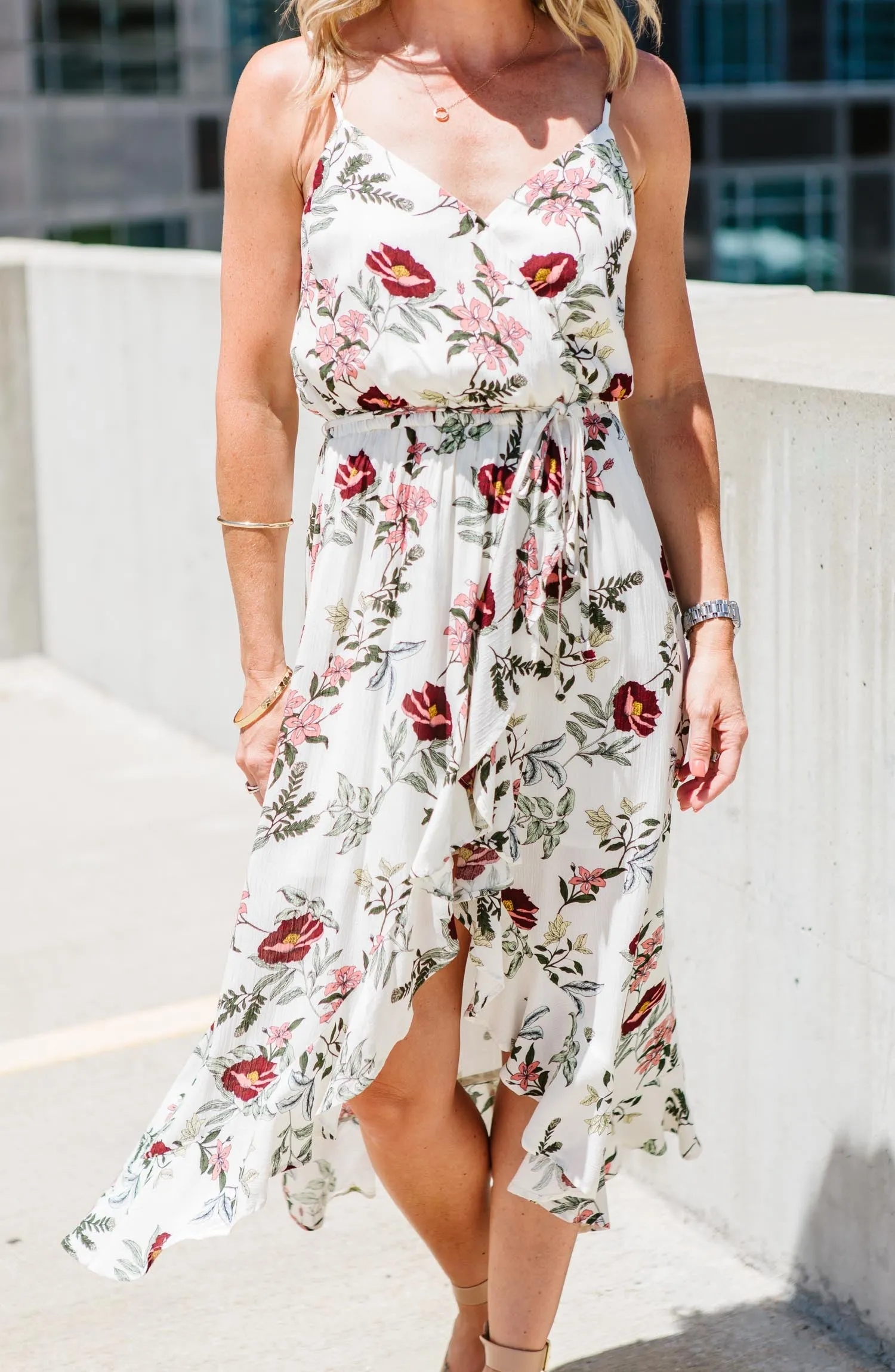 Garden Bloom Printed Maxi FINAL SALE