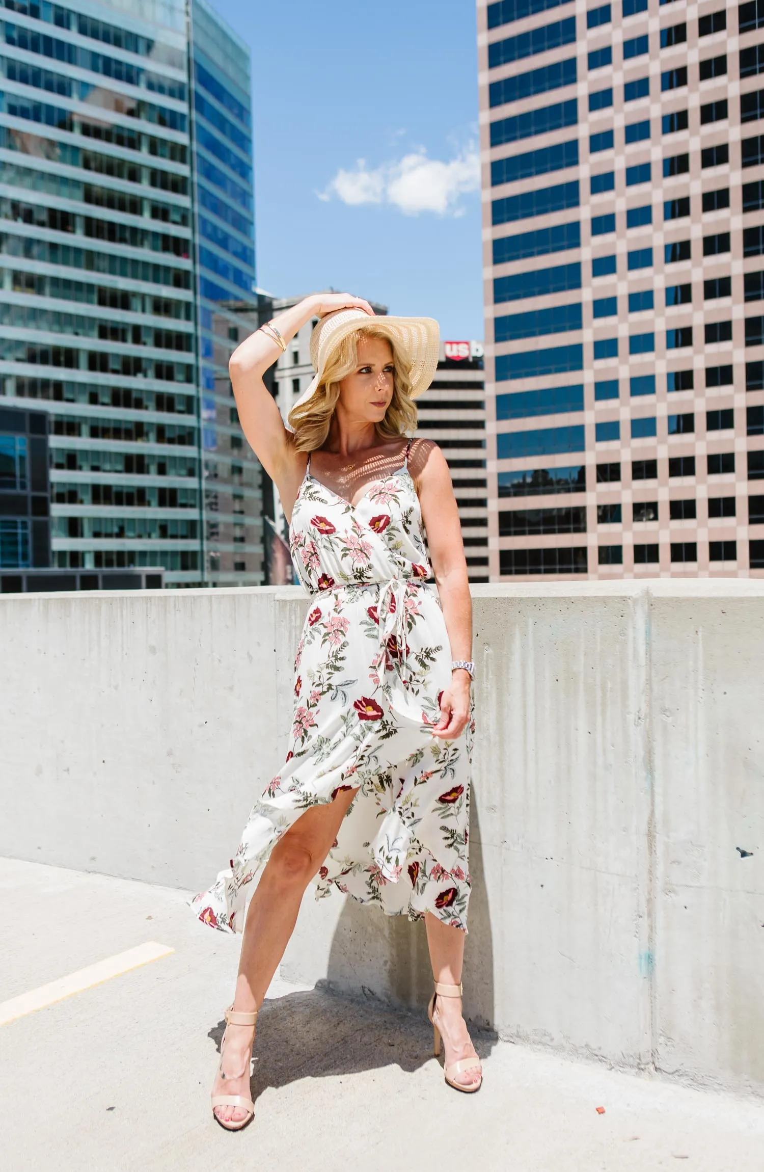 Garden Bloom Printed Maxi FINAL SALE