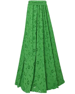 Grasshopper Tie Waist Ball Skirt