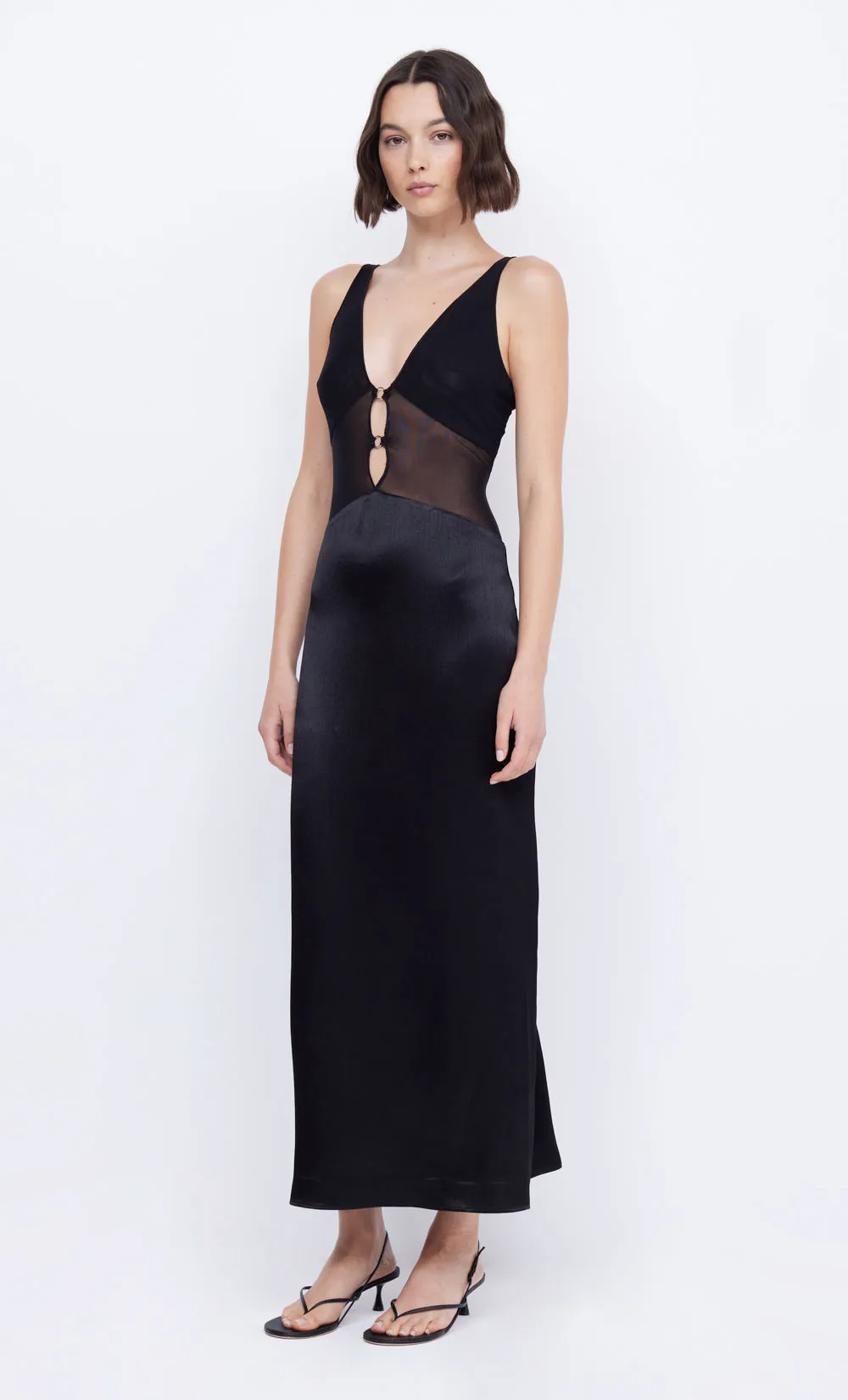 HACIE MAXI DRESS - BLACK