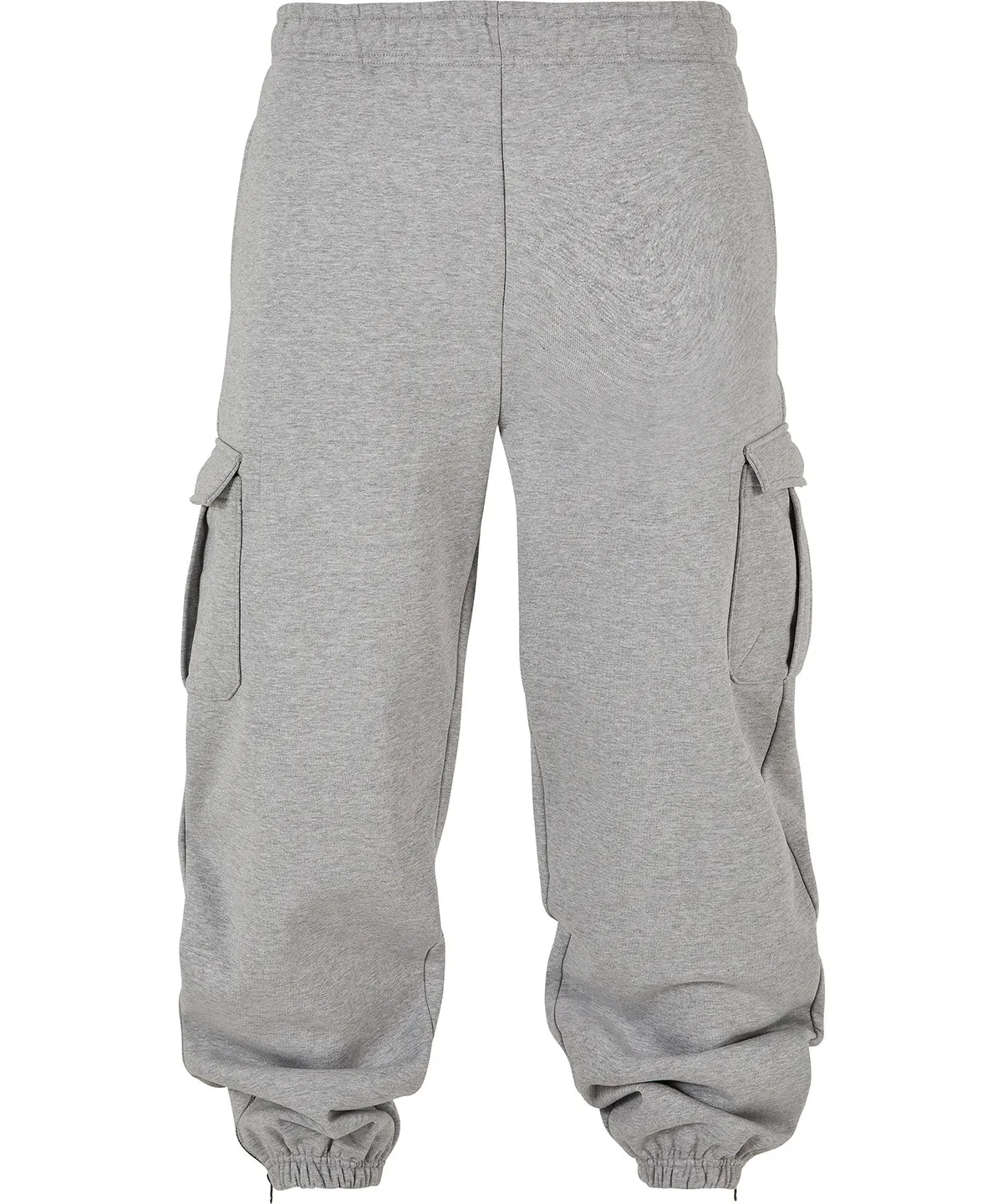 Heather Grey - 90s cargo sweatpants