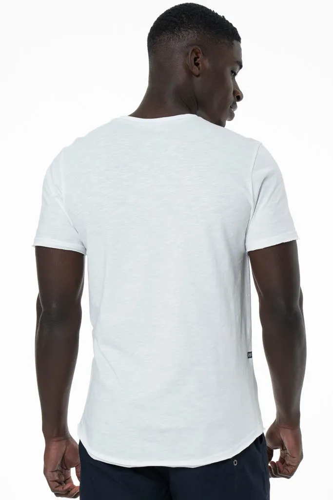 Henley T-Shirt _ 141367 _ Optic White