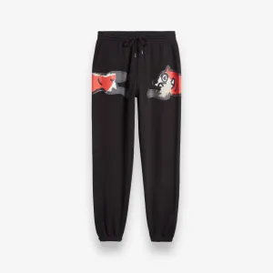 Ice Cream Sideways Sweatpants Black