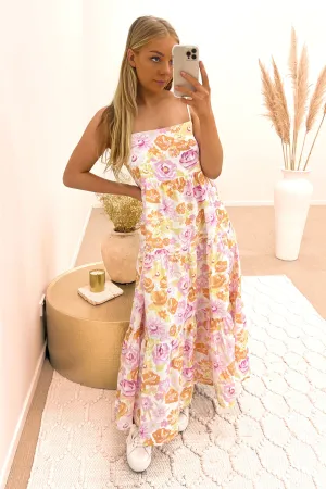 Isabella Maxi Dress Summertime Floral