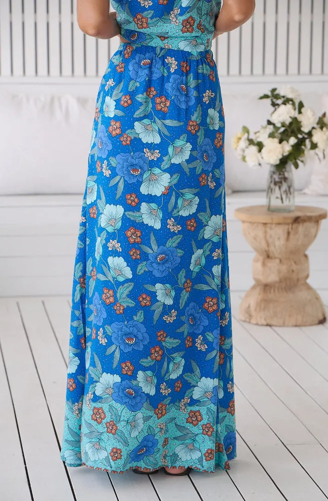 Jaase Love in Mist Print Otis Maxi Skirt