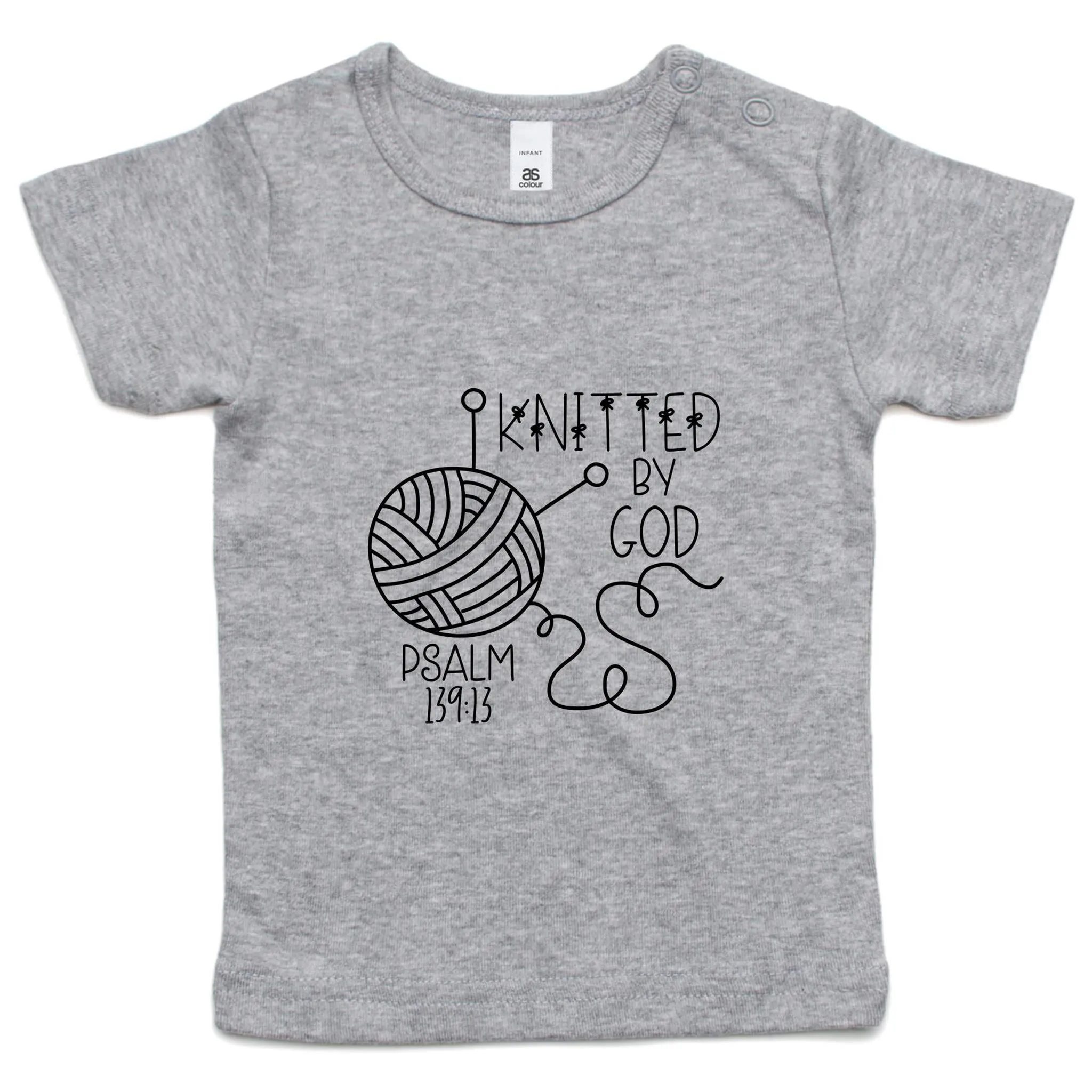 Knitted by God Infant Toddler T-Shirt