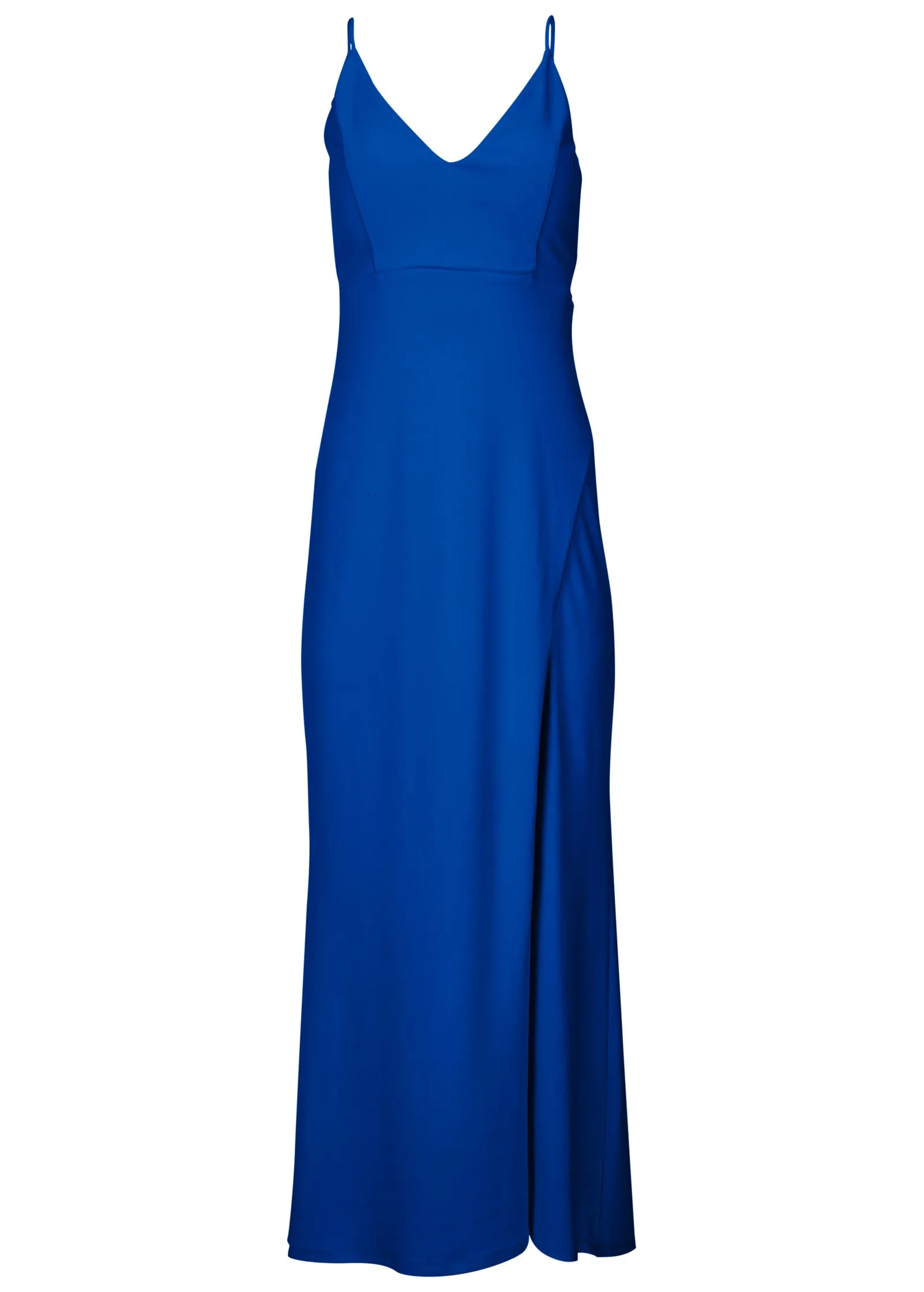 Matte Jersey Maxi Dress - Blue