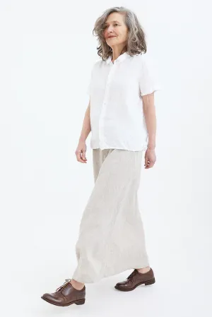 Metta - Bella Bias Cut Linen Skirt