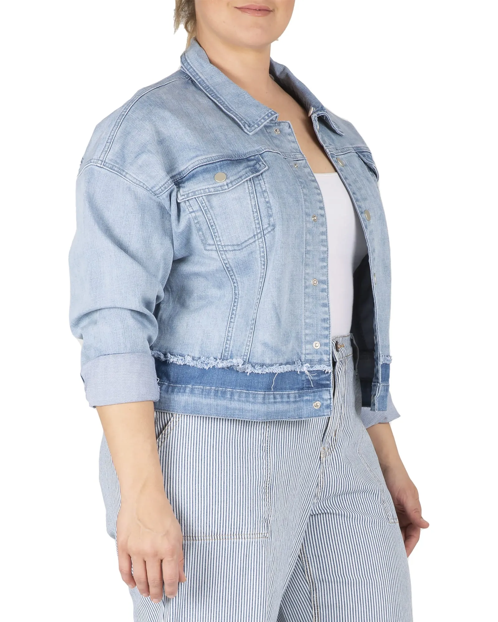 Nora Denim Trucker Jacket | 3176LTDARK