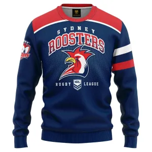 NRL Kids 40/20 Pullover - Sydney Roosters - Infant Baby - Light Jumper