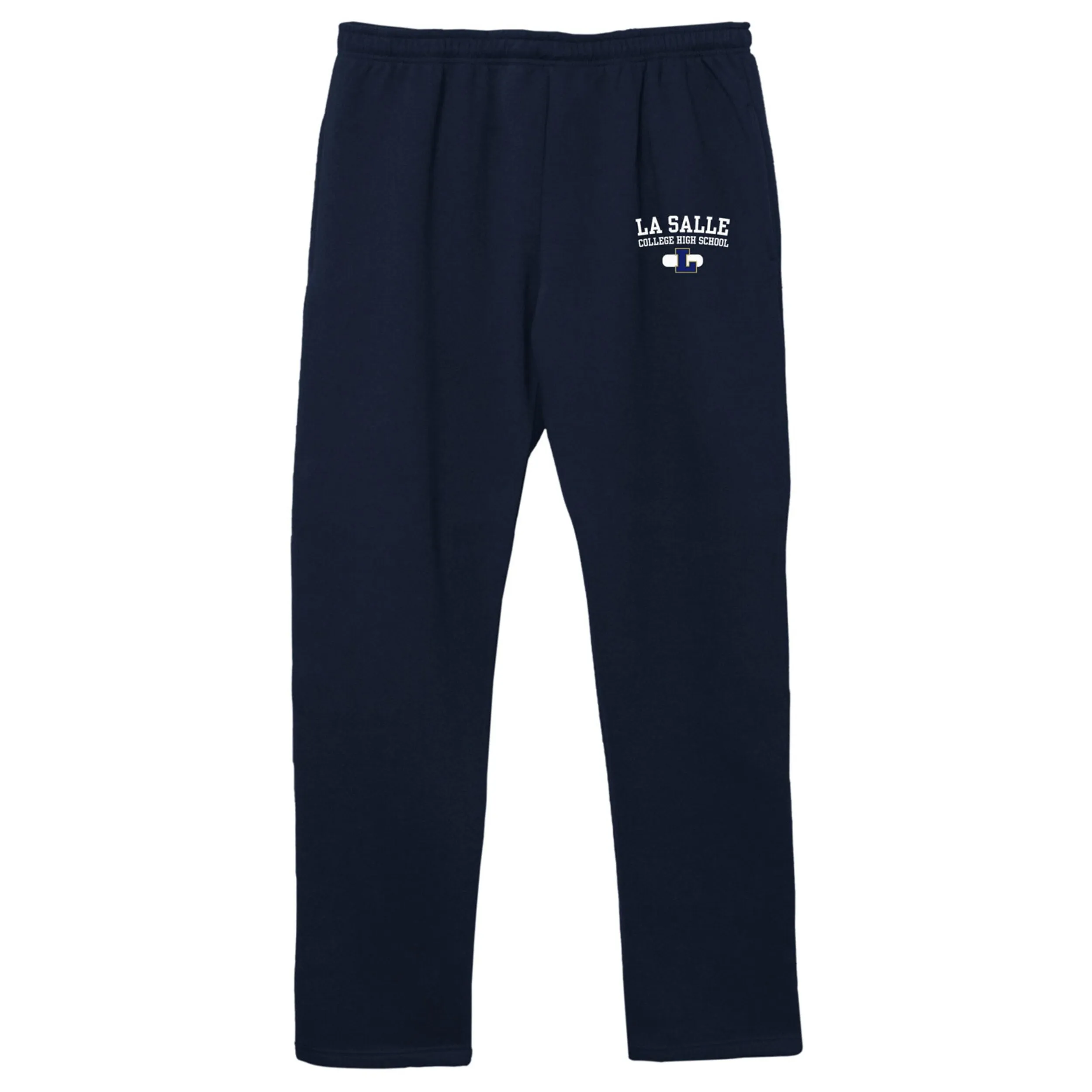 Ouray Navy Sweatpants Open Bottom