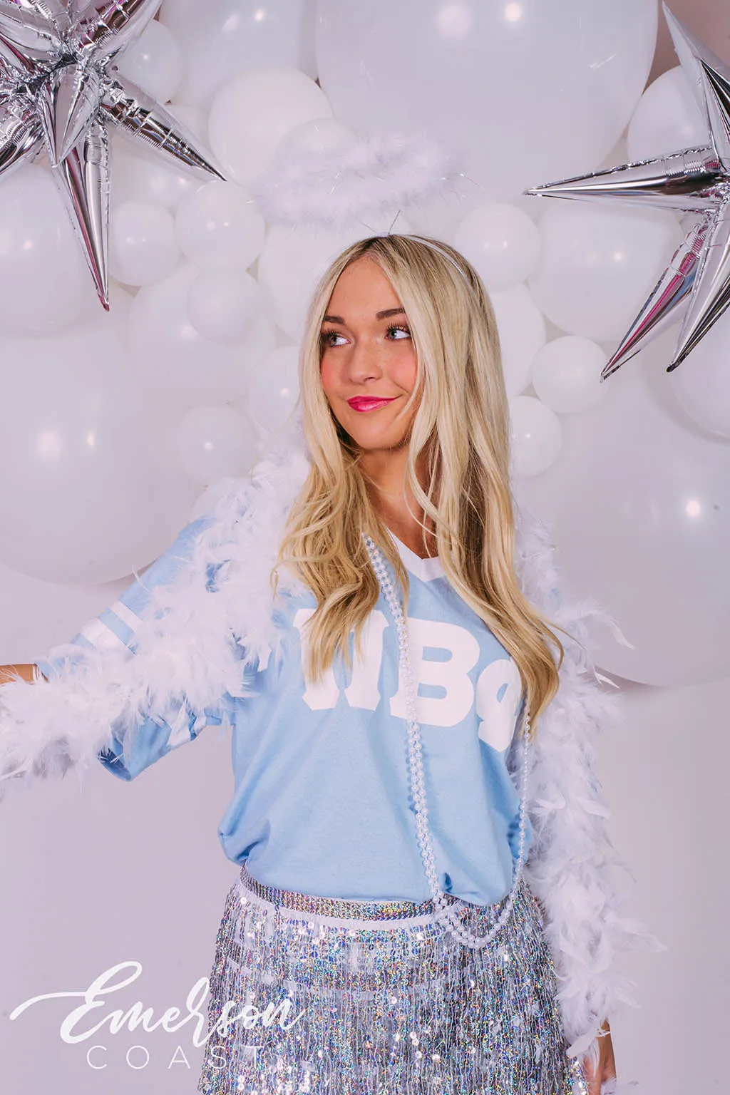 Pi Beta Phi Baby Blue Bid Day Jersey