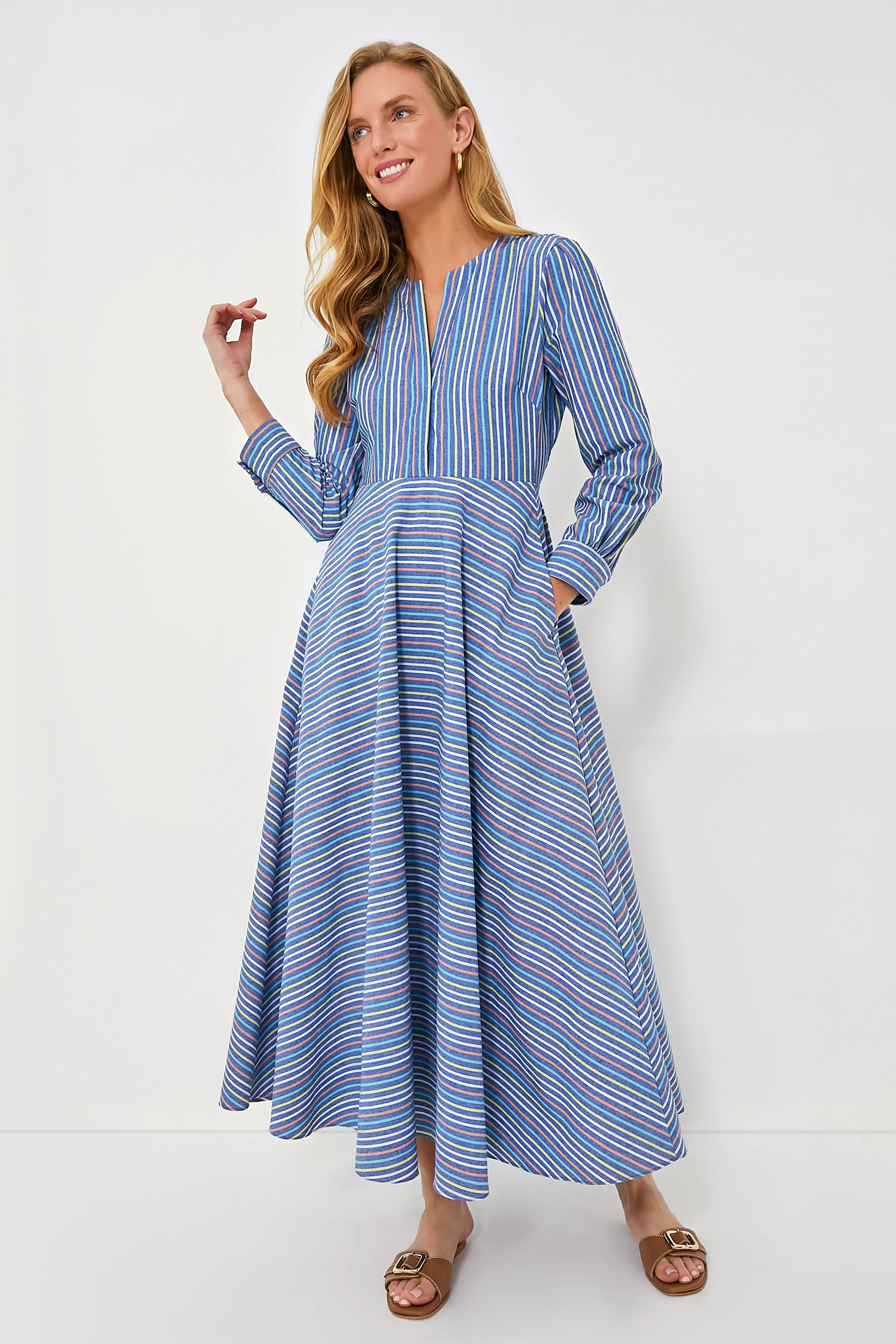 Provence Stripe Mila Dress