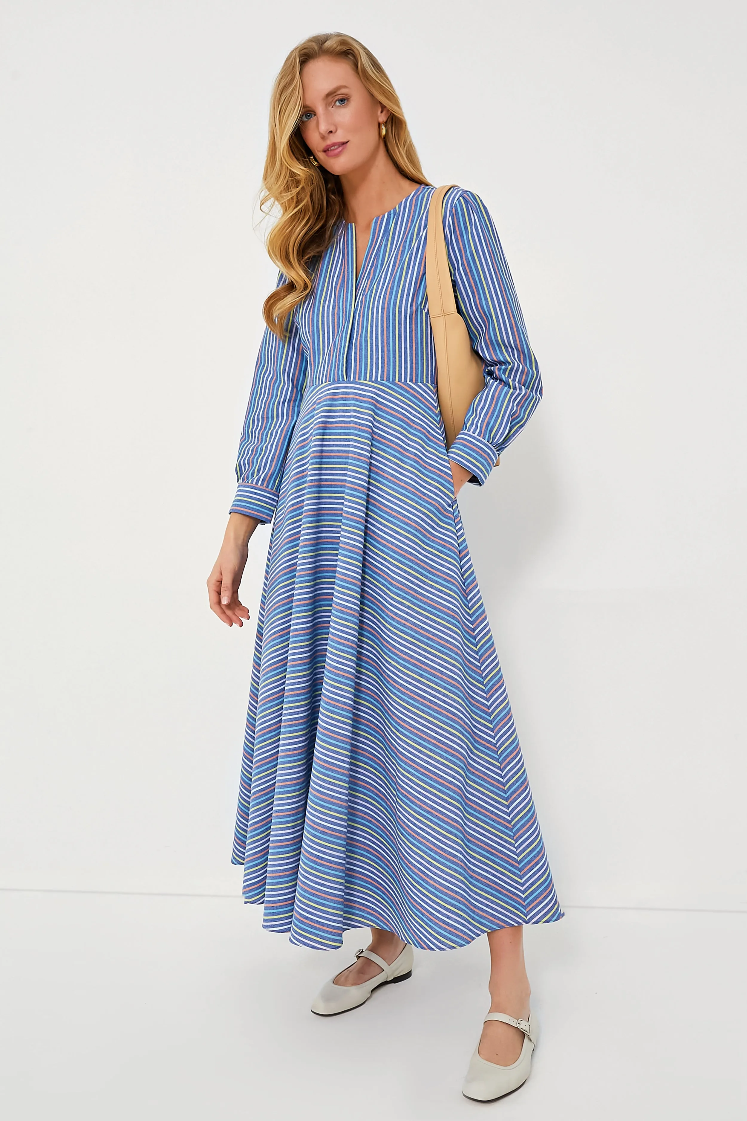 Provence Stripe Mila Dress