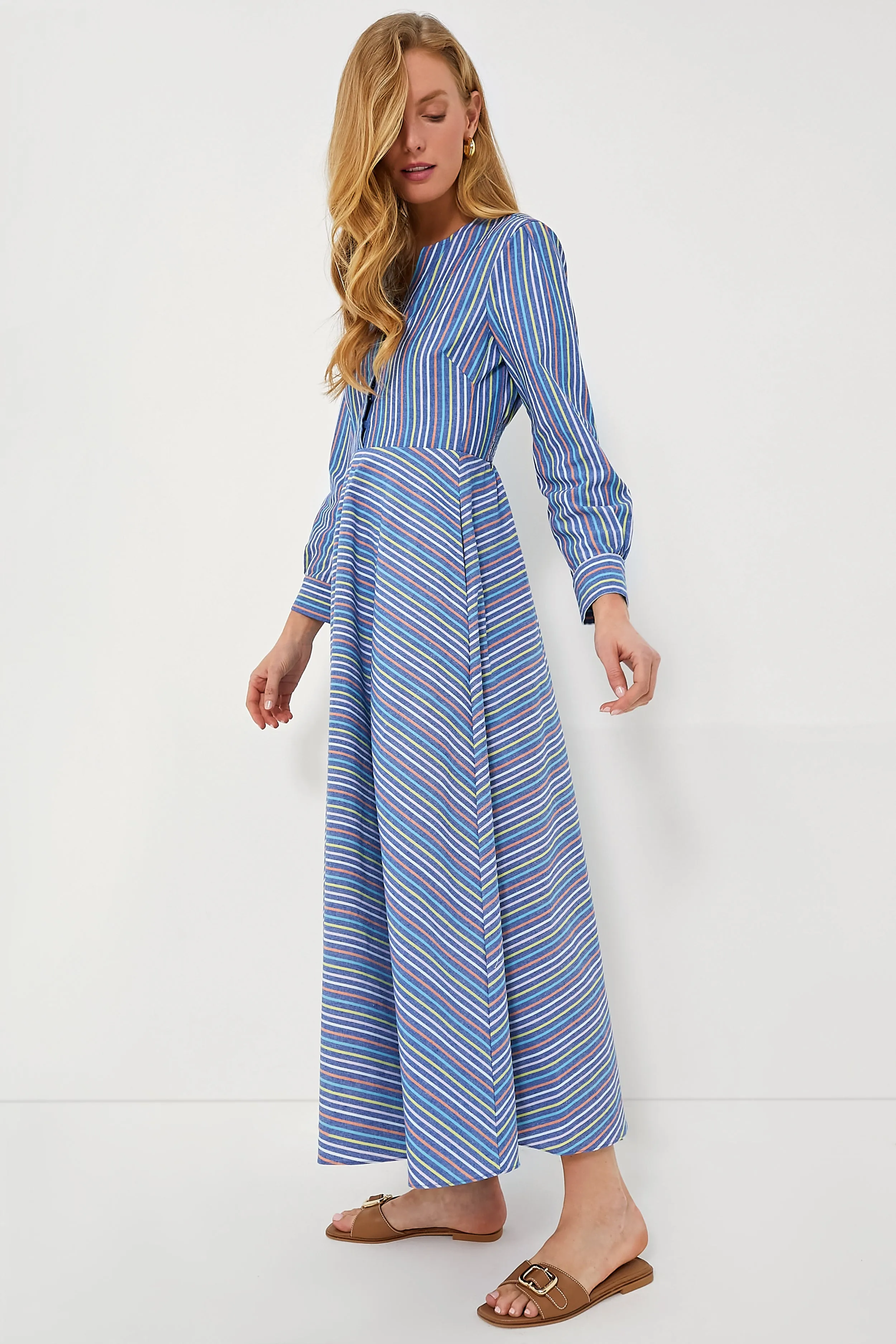 Provence Stripe Mila Dress