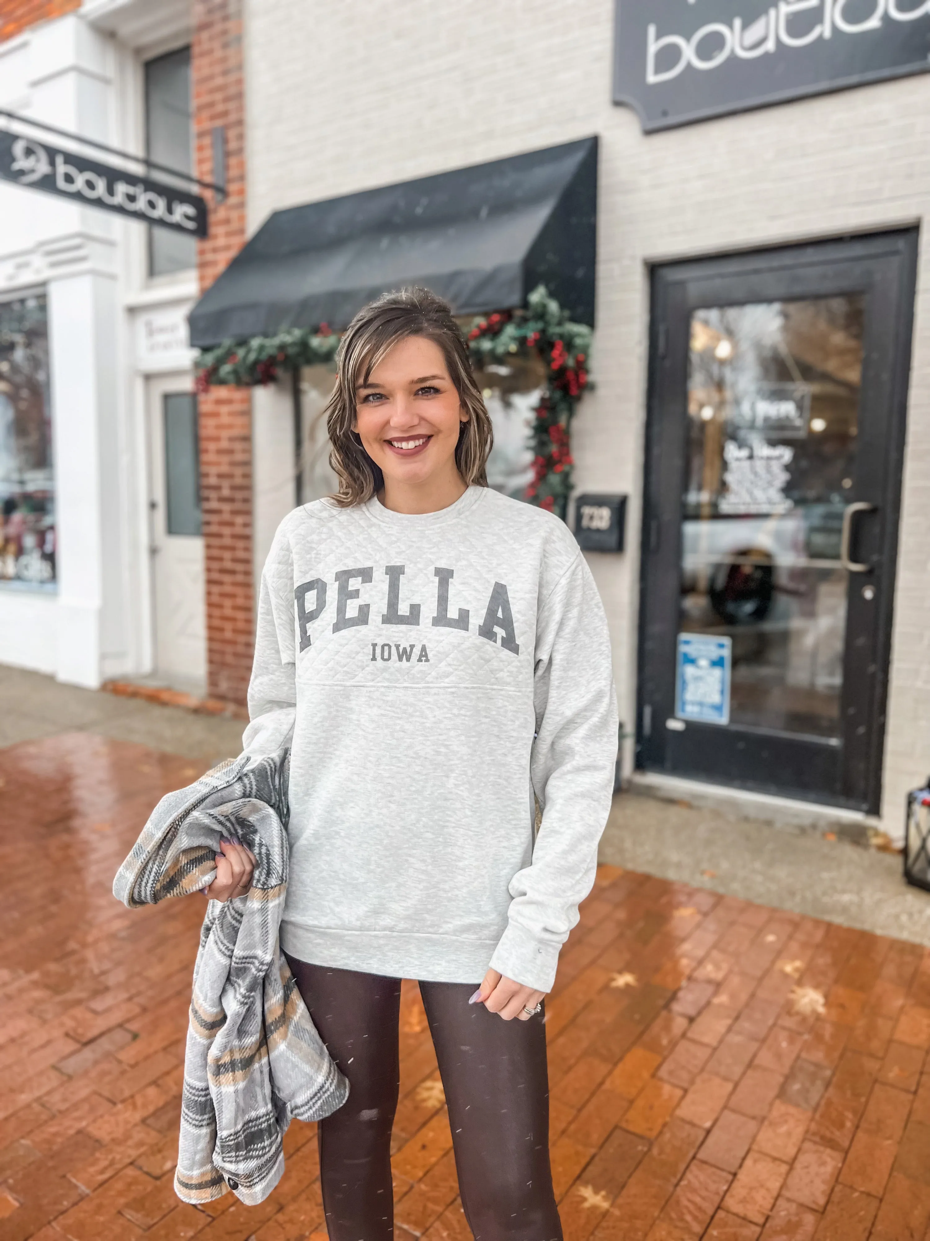 Quilted Pella Pullover