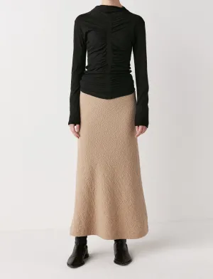 Rabens Saloner Beatriz Skirt in Oatmeal