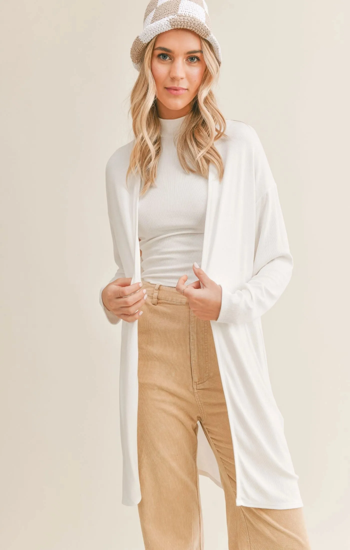 Sadie & Sage Marshmallow Cardigan