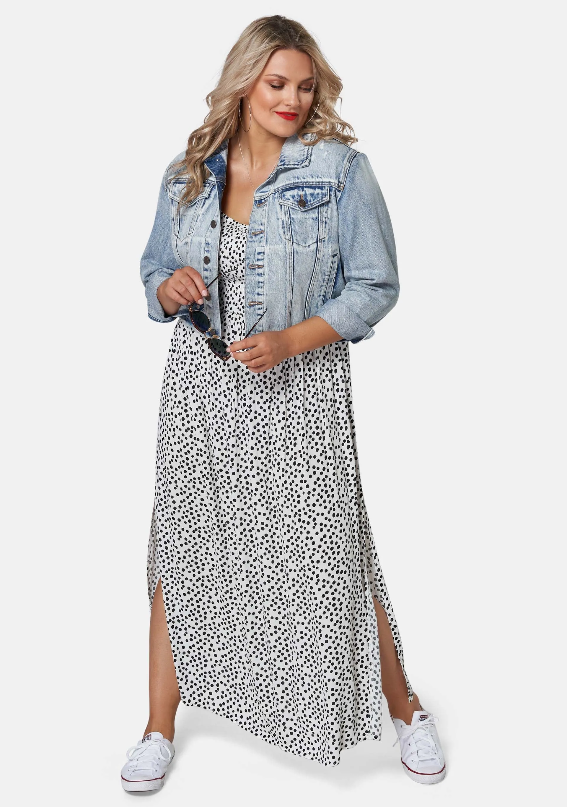 Search & Destroy Maxi Dress