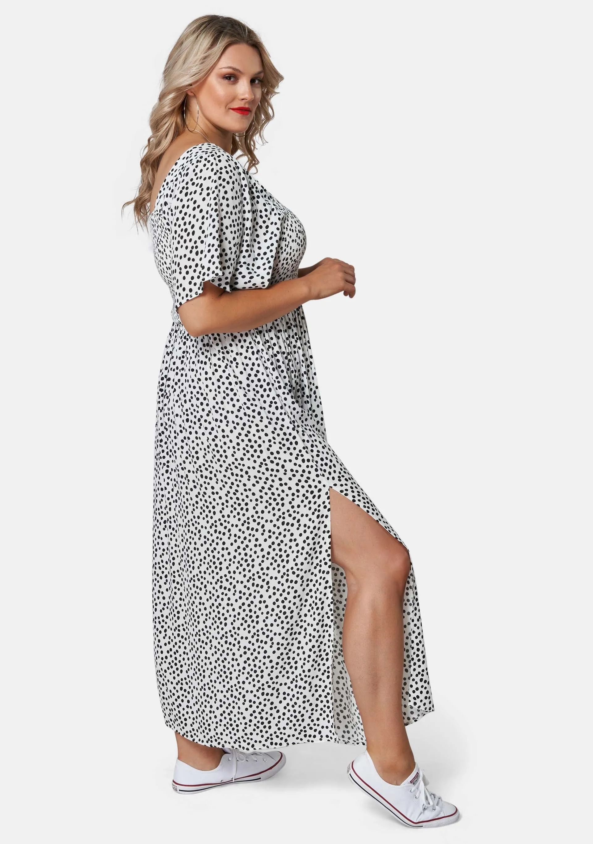 Search & Destroy Maxi Dress