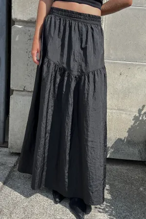 SINGLE TIER MAXI SKIRT