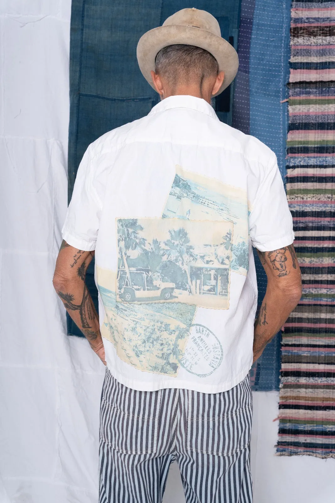 St. Tropez Shirt All Over Digital Print Souvenir St. Barth