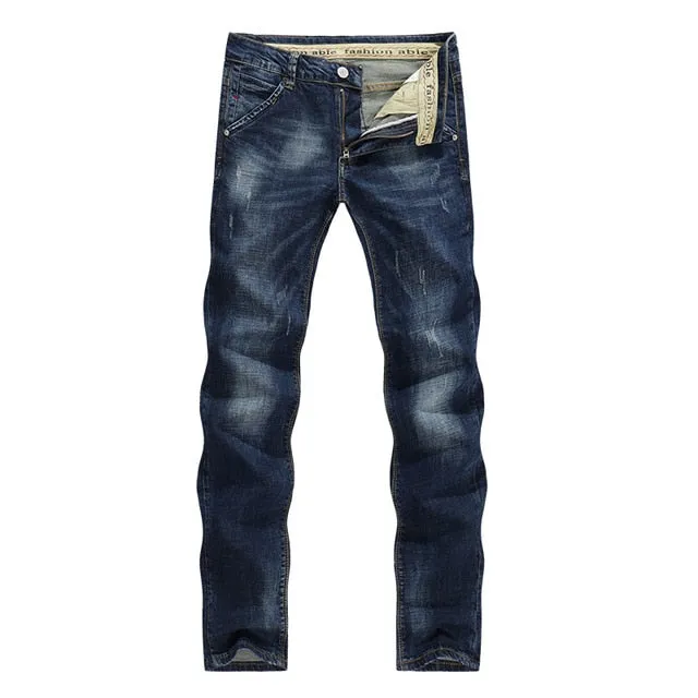 Stretch Dark Blue Denim Pant